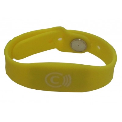 C1 Silikon Bileklik Mf 13.56 Mhz Sarı