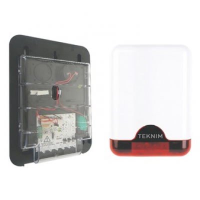 VAS-741RX KIRMIZI PENCERELİ HARİCİ SİREN