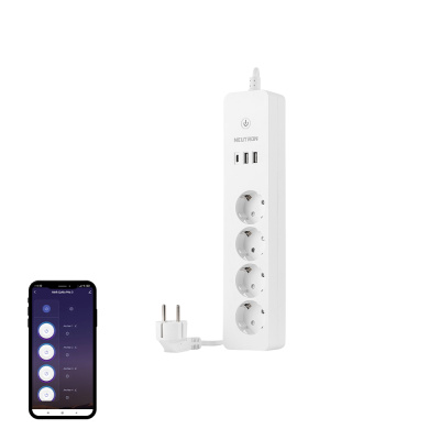 Neutron Akım Korumalı Akıllı WİFİ 4'lü  Priz