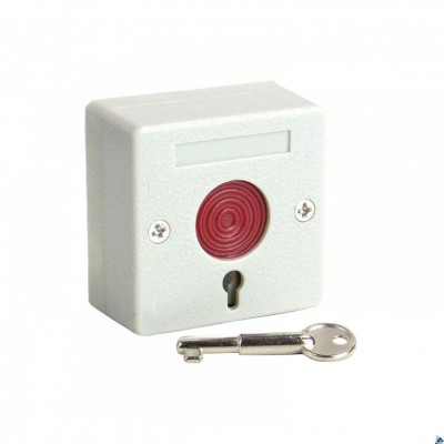 TOB-0600 ALARM BUTONU, ANAHTARLI