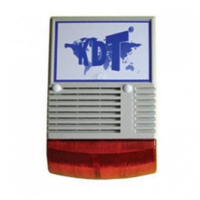 PS128K 6LED'Lİ KDT Dinamik flaşörlü 128dB harici siren