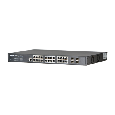 PFS6428-24T 24 Kanal Layer3 Gigabit Yönetilebilir Switch ( 24GE+ 4 SFP /10GE SFP)