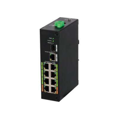 LR2110-8ET-120 8 Kanal Yönetilebilir ePoE Switch ( 8 e-PoE +1 GE+1GE SFP) 