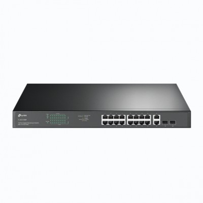 TL-SG1218MP 18-Port Gigabit Rackmount Switch with 16 PoE+ TL-SG1218MP 18-Port Gigabit Rackmount Switch with 16 PoE+
