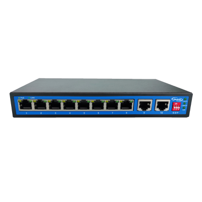 DL-3308PG Cenova 10 PORT FULL GİGA PoE SWİTCH 