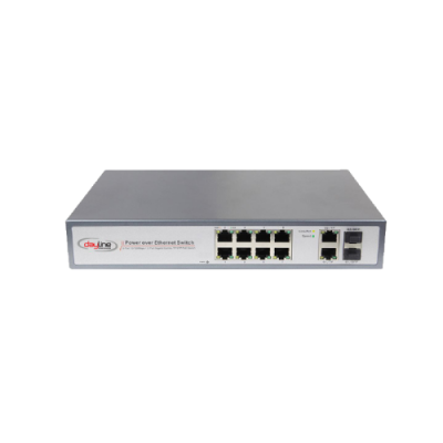 SWP-POE31108PFB Cenova 8 Port PoE Switch