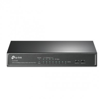 TL-SF1008P 8-Port 10/100Mbps Desktop Switch with 4-Port PoE+