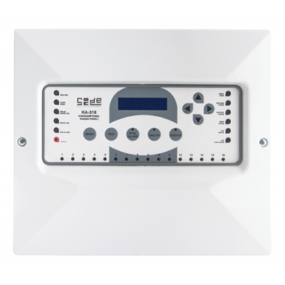 CODESEC K316 16 BÖLGELİ KONVANSİYONEL YANGIN İHBAR PANELİ