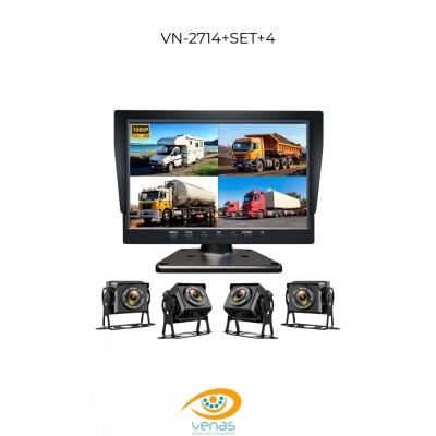 MOBIL SET- 7" MONİTÖR +4 KAMERA VN-2714